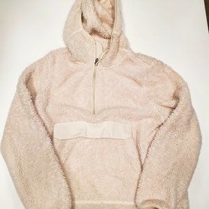 Modern Canvas fuzzy hoodie large
